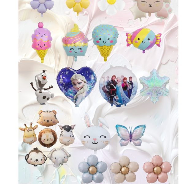 Ballonnen Menu voor Meisjesfeest – Event Styling