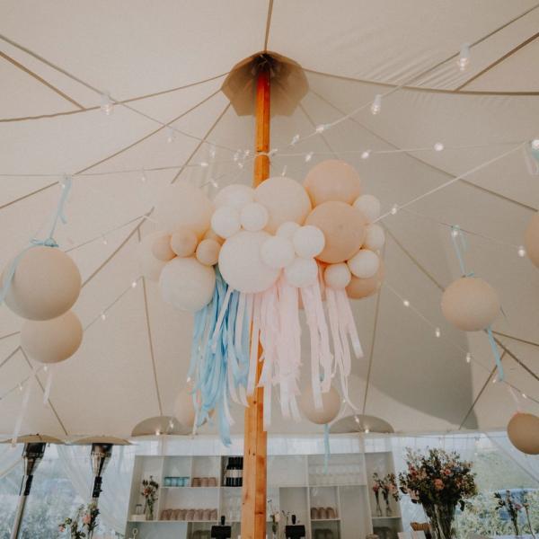 XL Ballon met Lint voor Feesten & Zwembad Party Decoratie