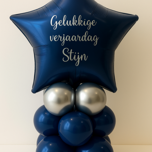 Tafelstuk met Folieballon 