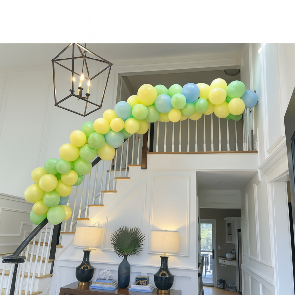 Ballonboog Grab&Go – Trapdecoratie met Ballonnen