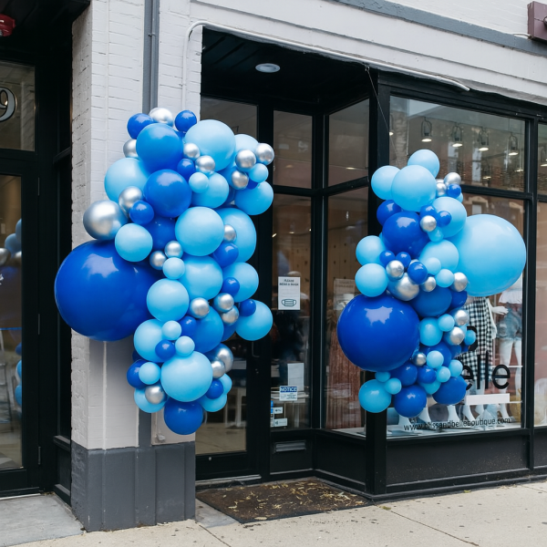 Buitenballonnenversiering 